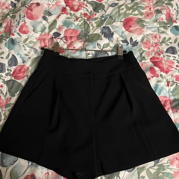 Stylist Super High Waisted Pleated Tailored Shorts - Picture 3 of 6